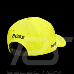Casquette Aston Martin BOSS F1 n° 14 Fernando Alonso Jaune 701229246-002