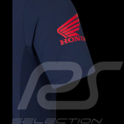 Honda T-Shirt Racing HRC Moto GP Mir Marini Dunkelblau TU5348 - Herren