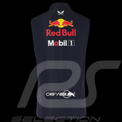 Red Bull ärmellose Jacke F1 Racing Team Verstappen Perez Canvas Marineblau TU5285-190 - Herren
