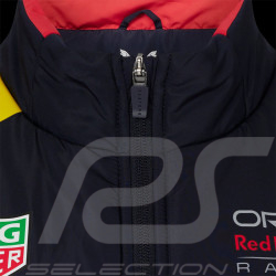 Red Bull ärmellose Jacke F1 Racing Team Verstappen Perez Canvas Marineblau TU5285-190 - Herren