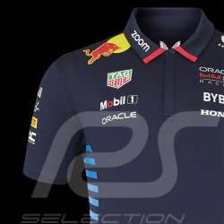 Red Bull Racing Polohemd F1 Team Verstappen Perez Marineblau TM5288-190 - Herren