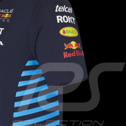Red Bull Racing Polohemd F1 Team Verstappen Perez Marineblau TM5288-190 - Herren