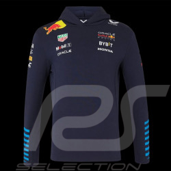 Sweatshirt Red Bull à capuche F1 Racing Team Verstappen Perez Toile Bleu marine TM5291-190 - homme
