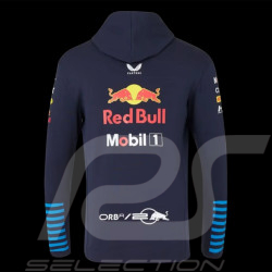 Red Bull Kapuzenjacke F1 Racing Team Verstappen Perez Canvas Marineblau TM5291-190 - Herren
