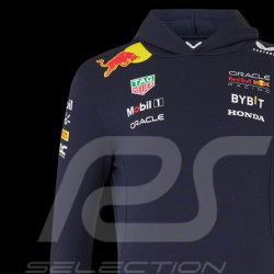 Sweatshirt Red Bull à capuche F1 Racing Team Verstappen Perez Toile Bleu marine TM5291-190 - homme