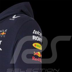 Red Bull Kapuzenjacke F1 Racing Team Verstappen Perez Canvas Marineblau TM5291-190 - Herren