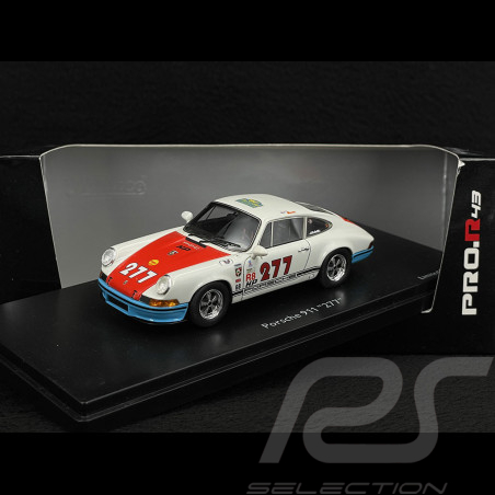 Porsche 911 n° 277 Magnus Walker blanc / rouge / bleu 1/43 Schuco 450891500