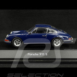 Porsche 911 2.4 S 1972 bleu 1/43 Schuco 450367500