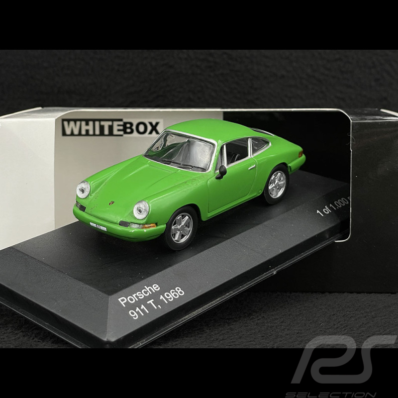 Porsche 911 T 1968 Vert 1/43 Whitebox WB040