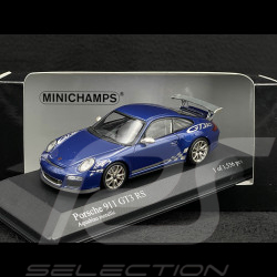 Porsche 911 GT3 RS Type 997 2010 Blue Métallic 1/43 Minichamps 400069101