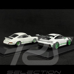 Duo Porsche 911 Carrera RS 2.7 1973 & 992 GT3 RS Tribute 2023 1/43