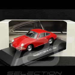 Porsche 911 type 901 N° 57 1964 rouge signal 1/43 Spark MAP02001117
