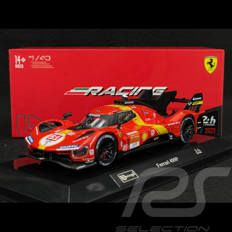 Ferrari 499P n° 51 Sieger 24h Le Mans 2023 1/43 Bburago 36312