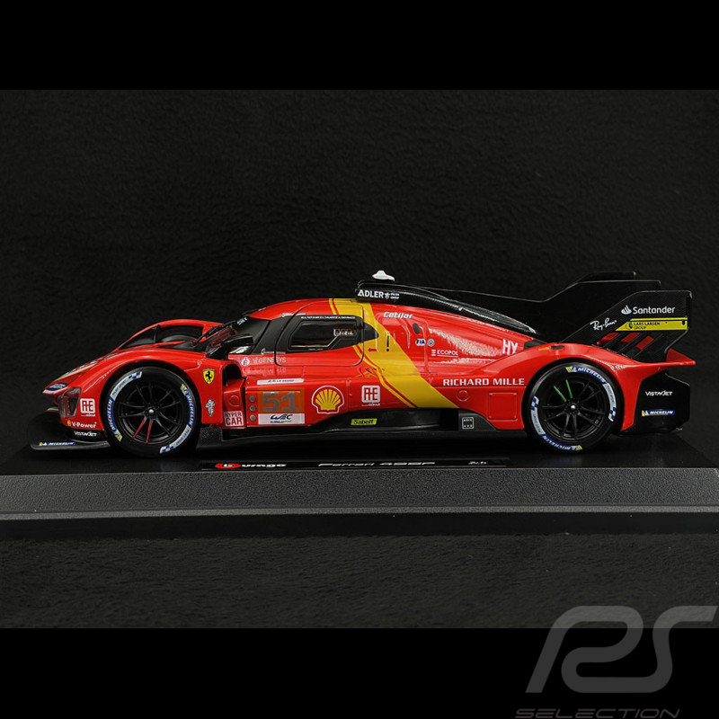 Ferrari 499P n° 51 Vainqueur 24h Le Mans 2023 1/24 Bburago 26309