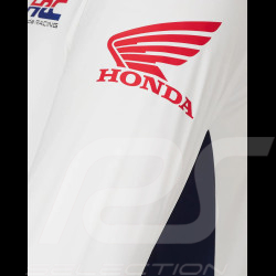 Honda Sweatshirt HRC Moto GP Mir Martini Mittelhoher Reißverschluss Weiß TU5835RE-020 - Unisex