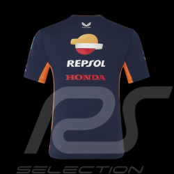 Honda T-Shirt Repsol HRC Moto GP Mir Martini Renewable fuel Blue TU5826RE-190 - Mixte