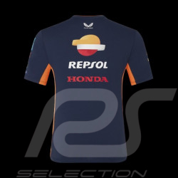T-Shirt Honda Repsol HRC Moto GP Mir Martini Renewable fuel Bleu TU5826RE-190 - Mixte