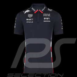 Red Bull Racing Polohemd F1 America race Verstappen Perez Marineblau TM5972-190 - Herren