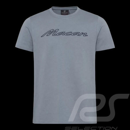 Porsche T-Shirt Macan Eisgrau WAP137RMAC - Herren