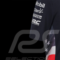 T-shirt Red Bull Racing F1 America race Verstappen Perez Bleu marine TJ5971-190 - enfant