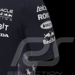 Red Bull Racing T-shirt F1 America race Verstappen Perez Navy blue TJ5971-190 - children