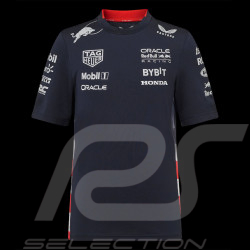 T-shirt Red Bull Racing F1 America race Verstappen Perez Bleu marine TJ5971-190 - enfant