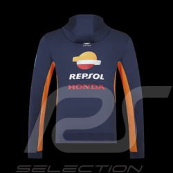 Veste Repsol Honda HRC Moto GP Mir Marini Bleu marine / Orange TU5824RE-190 - homme