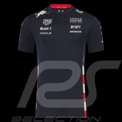 Red Bull Racing T-shirt F1 America race Verstappen Perez Navy blue TM5971-190 - men