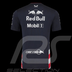 Red Bull Racing T-shirt F1 America race Verstappen Perez Navy blue TM5971-190 - men