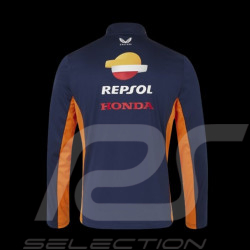 Honda Softshell-Jacke HRC Moto GP Mir Marini Marineblau / Orange TU5822RE-190 - Herren