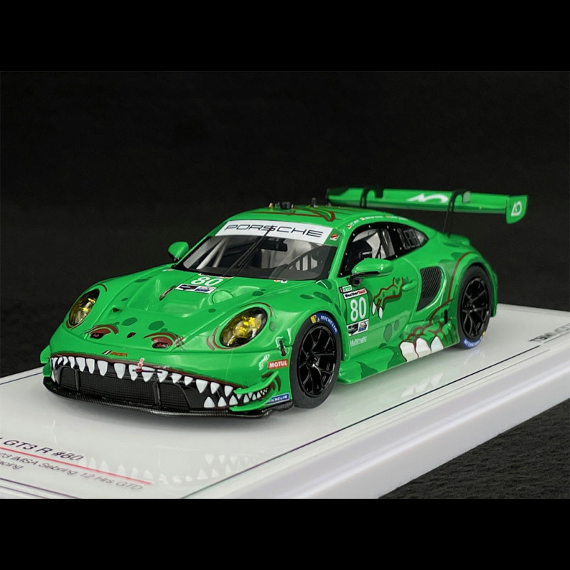 Porsche 911 GT3 R Type 992 n° 80 Rexy 12h Sebring 2023 1/43
