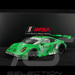 Porsche 911 GT3 R Type 992 n° 80 Rexy 12h Sebring 2023 1/18 Top Speed TS0512