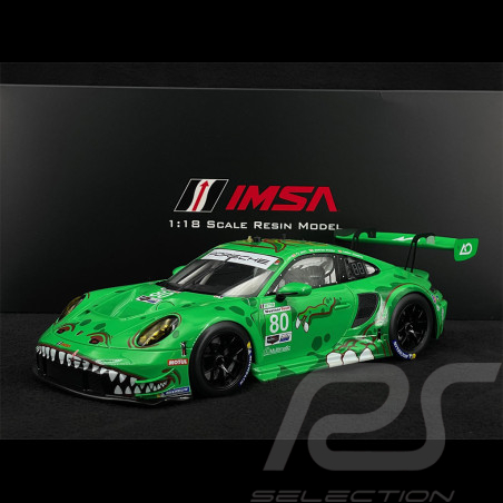 Porsche 911 GT3 R Type 992 n° 80 Rexy 12h Sebring 2023 1/18 Top Speed TS0512