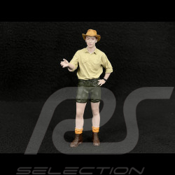 Figurine homme explorateur Diorama 1/18 Premium 18028