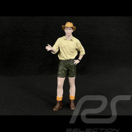 Figurine homme explorateur Diorama 1/18 Premium 18028