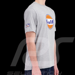 T-Shirt Gulf Racing Gris Mélange GU242TSM05-450 - homme