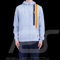 Gulf Jacke Racing Timeless History Gulfblau GU242SSM03-125 - Herren