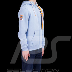 Gulf Jacke Racing Timeless History Gulfblau GU242SSM03-125 - Herren