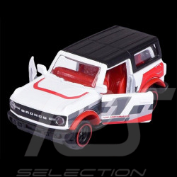 Ford Bronco Wildtrak Blanc Rouge Noir Racing Cars 1/59 Majorette 212084009SMO
