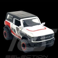 Ford Bronco Wildtrak Blanc Rouge Noir Racing Cars 1/59 Majorette 212084009SMO