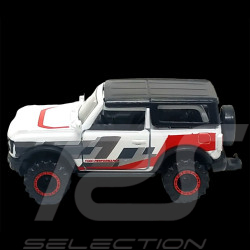 Ford Bronco Wildtrak Blanc Rouge Noir Racing Cars 1/59 Majorette 212084009SMO