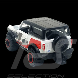Ford Bronco Wildtrak Blanc Rouge Noir Racing Cars 1/59 Majorette 212084009SMO