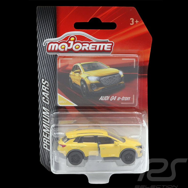Audi Q4 e-tron 237J-1 Gelb Premium Cars 1/59 Majorette 212053052