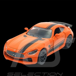 Mercedes-AMG GT-R 9613-5 Orange Black Premium Cars 1/59 Majorette 212053052