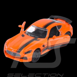 Mercedes-AMG GT-R 9613-5 Orange Black Premium Cars 1/59 Majorette 212053052