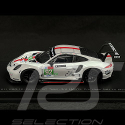 Porsche 911 RSR-19 Type 991 n° 92 3ème 24h Le Mans 2021 1/64 Spark Y272