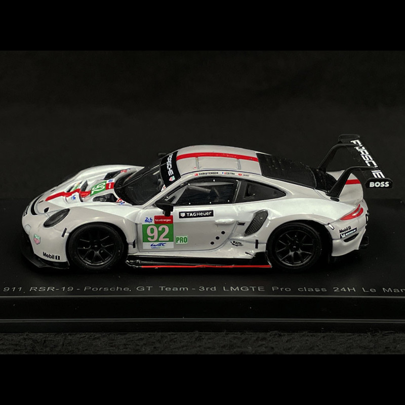 Coche Miniatura SPARKY Porsche 911 RSR-19 Le Mans 2022 - Escala 1