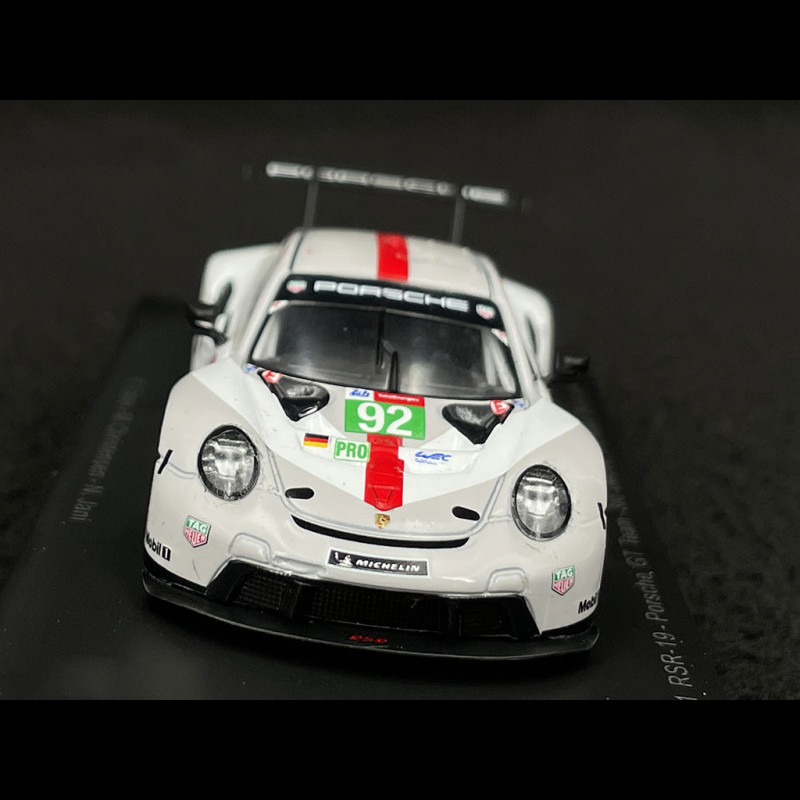 Coche Miniatura SPARKY Porsche 911 RSR-19 Le Mans 2022 - Escala 1