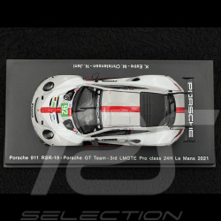 Porsche 911 RSR-19 Type 991 n° 92 3. 24h Le Mans 2021 1/64 Spark Y272