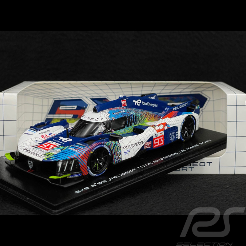 Peugeot 9X8 n° 93 8. 24h Le Mans 2023 1/43 Spark S8729